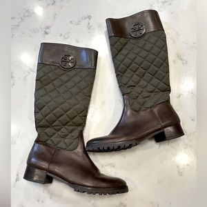 Tory Burch Leather Boots Size 11